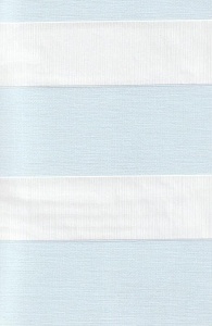 Рулонные шторы день-ночь для проема Сицилия, серо-голубой 52 купить в Троицке с доставкой
